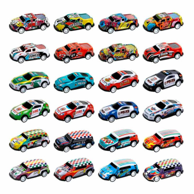 Микромашинки металлические инерционные 6.8 см 24 шт 1toy Т24044 1
